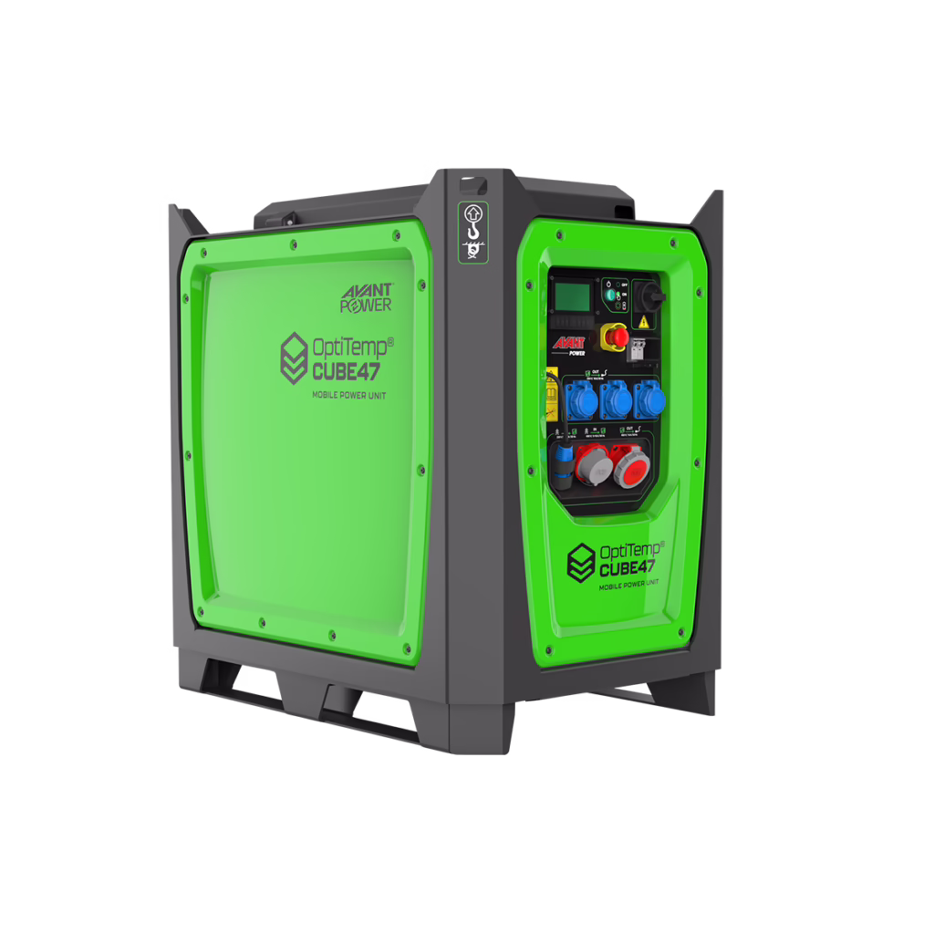 OptiTemp® Cube vinosti edestä